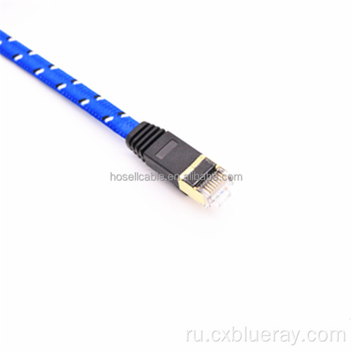 Кабель тонкий плоский кабель Cat7 RJ45